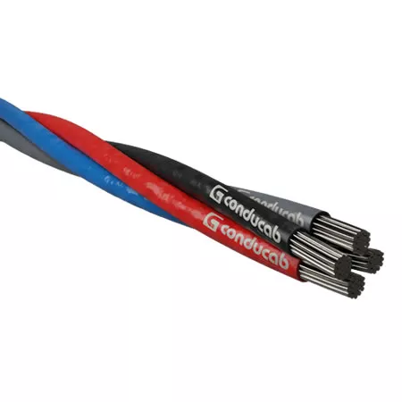 Cabo Triplex ou Quadruplex com Neutro Isolado 0,6/1kv
